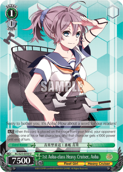 1st Aoba-class Heavy Cruiser, Aoba