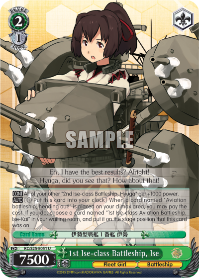 1st Ise-class Battleship, Ise