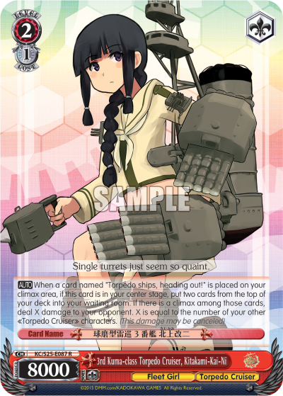 3rd Kuma-class Torpedo Cruiser, Kitakami-Kai-Ni