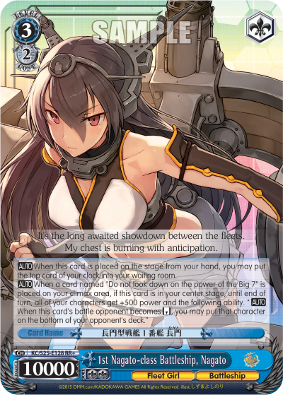 1st Nagato-class Battleship, Nagato