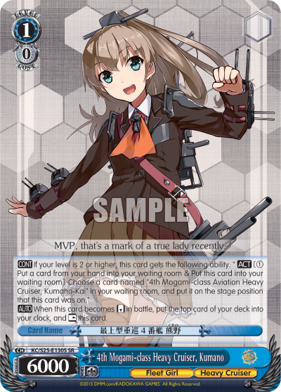 4th Mogami-class Heavy Cruiser, Kumano