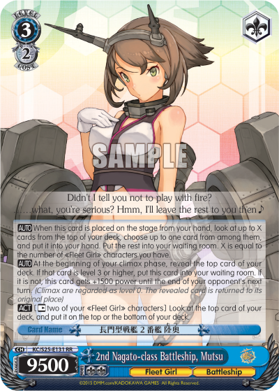 2nd Nagato-class Battleship, Mutsu