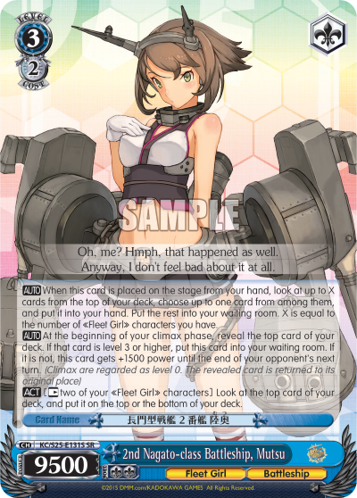 2nd Nagato-class Battleship, Mutsu