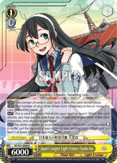 Japan's Largest Light Cruiser, Oyodo-Kai