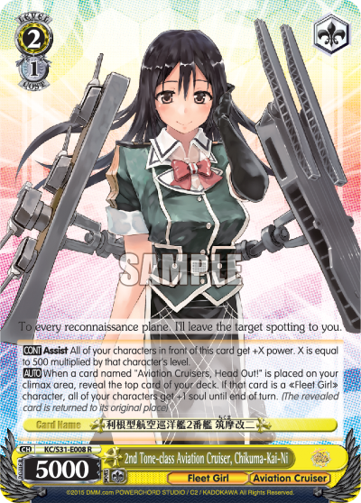 2nd Tone-class Aviation Cruiser, Chikuma-Kai-Ni