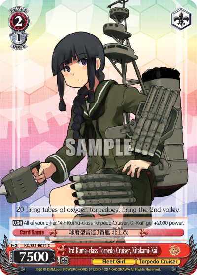 3rd Kuma-class Torpedo Cruiser, Kitakami-Kai