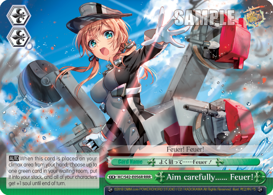 Aim carefully…… Feuer!