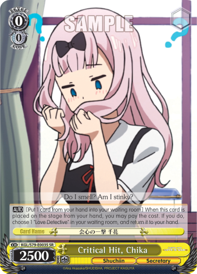 Critical Hit, Chika