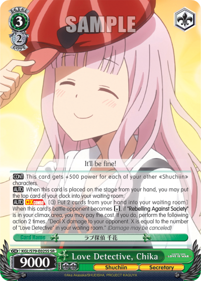 Love Detective, Chika
