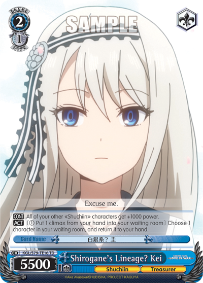 Shirogane's Lineage? Kei
