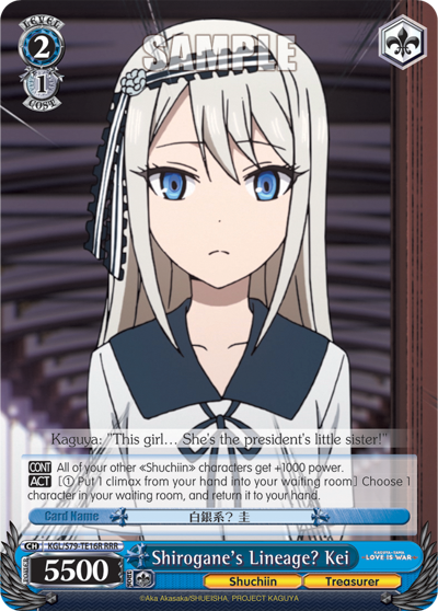Shirogane's Lineage? Kei