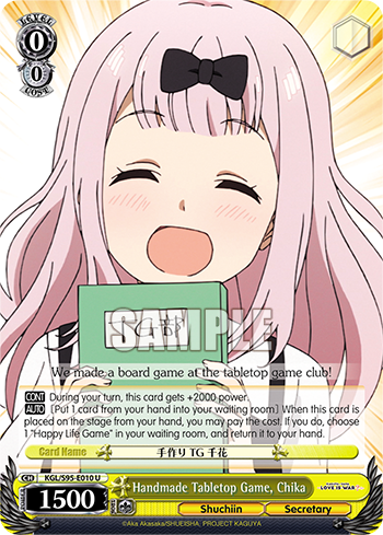 Handmade Tabletop Game, Chika