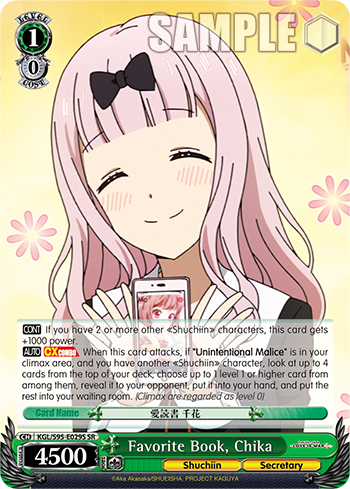 Favorite Book, Chika