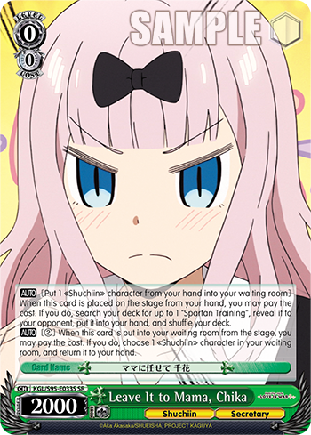 Leave It to Mama, Chika