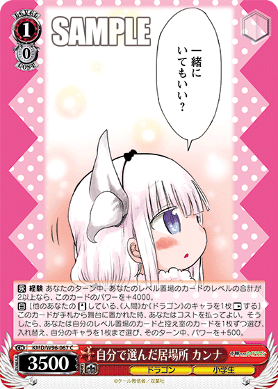 自分で選んだ居場所 カンナ