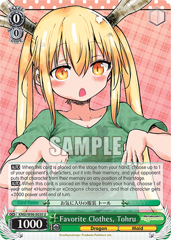 Favorite Clothes, Tohru