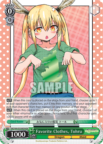 Favorite Clothes, Tohru