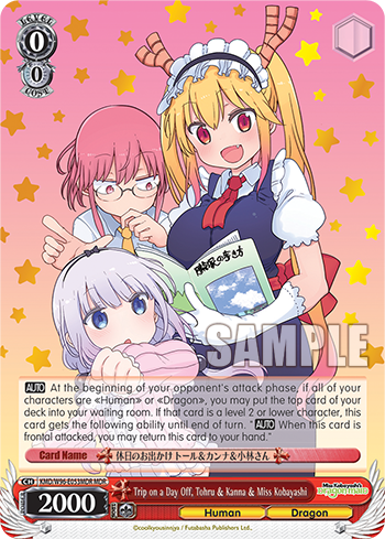 Trip on a Day Off, Tohru & Kanna & Miss Kobayashi