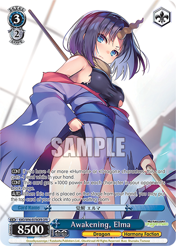 Awakening, Elma