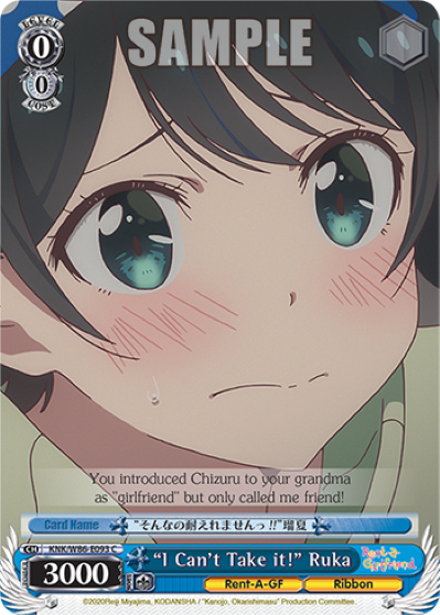 "I Can't Take it!" Ruka