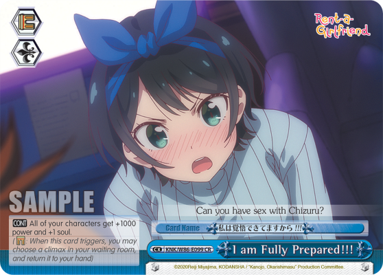 I am Fully Prepared!!!
