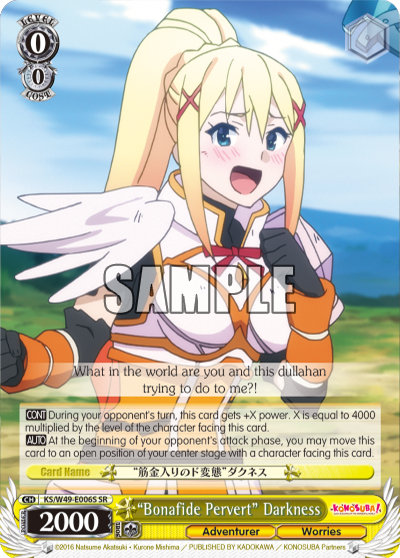 “Bonafide Pervert” Darkness