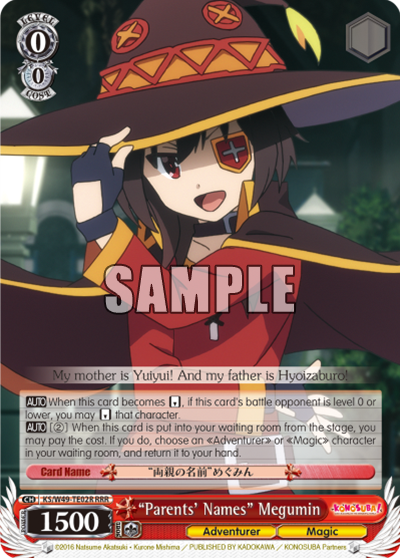 “Parents' Names” Megumin
