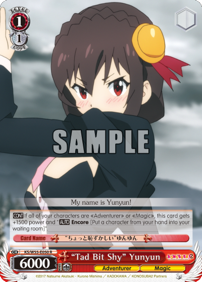 "Tad Bit Shy" Yunyun