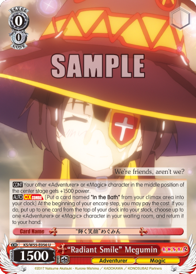 "Radiant Smile" Megumin