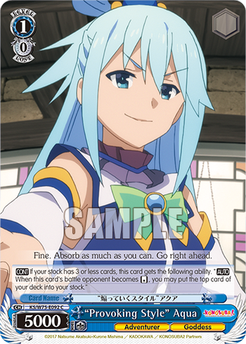 “Provoking Style” Aqua