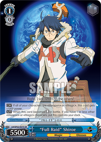 "Full Raid" Shiroe