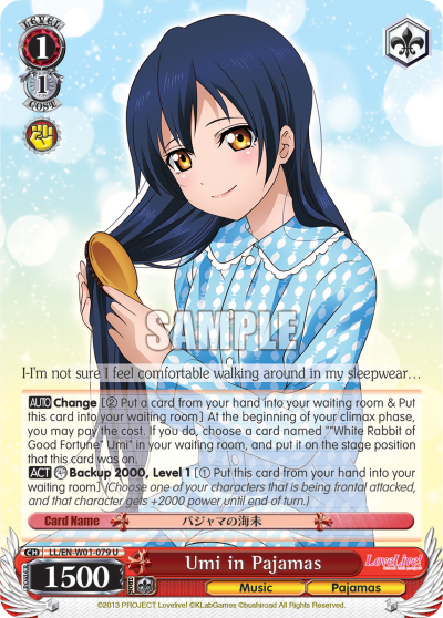 Umi in Pajamas