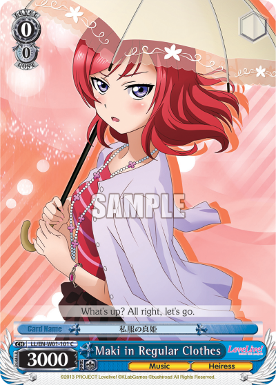 Maki in Regular Clothes