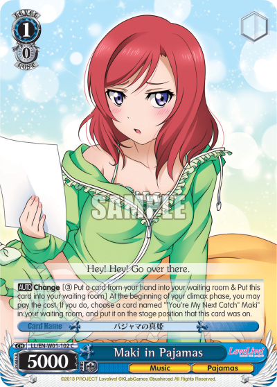 Maki in Pajamas