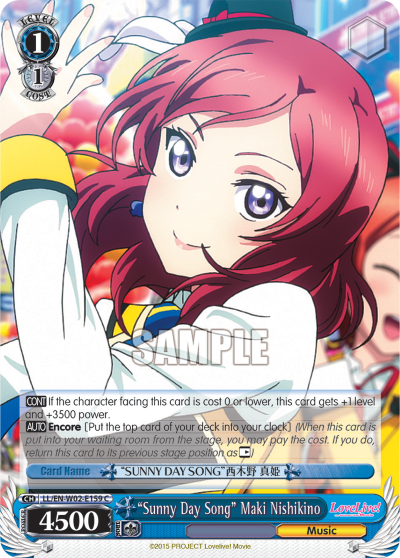 “Sunny Day Song” Maki Nishikino