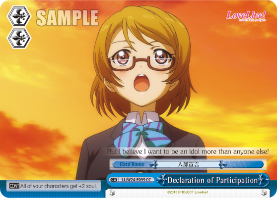 Declaration of Participation