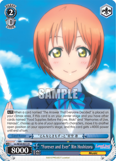 "Forever and Ever" Rin Hoshizora
