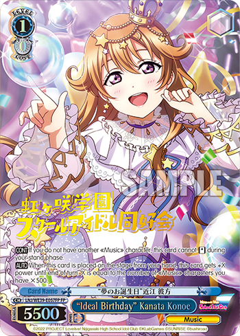 “Ideal Birthday” Kanata Konoe