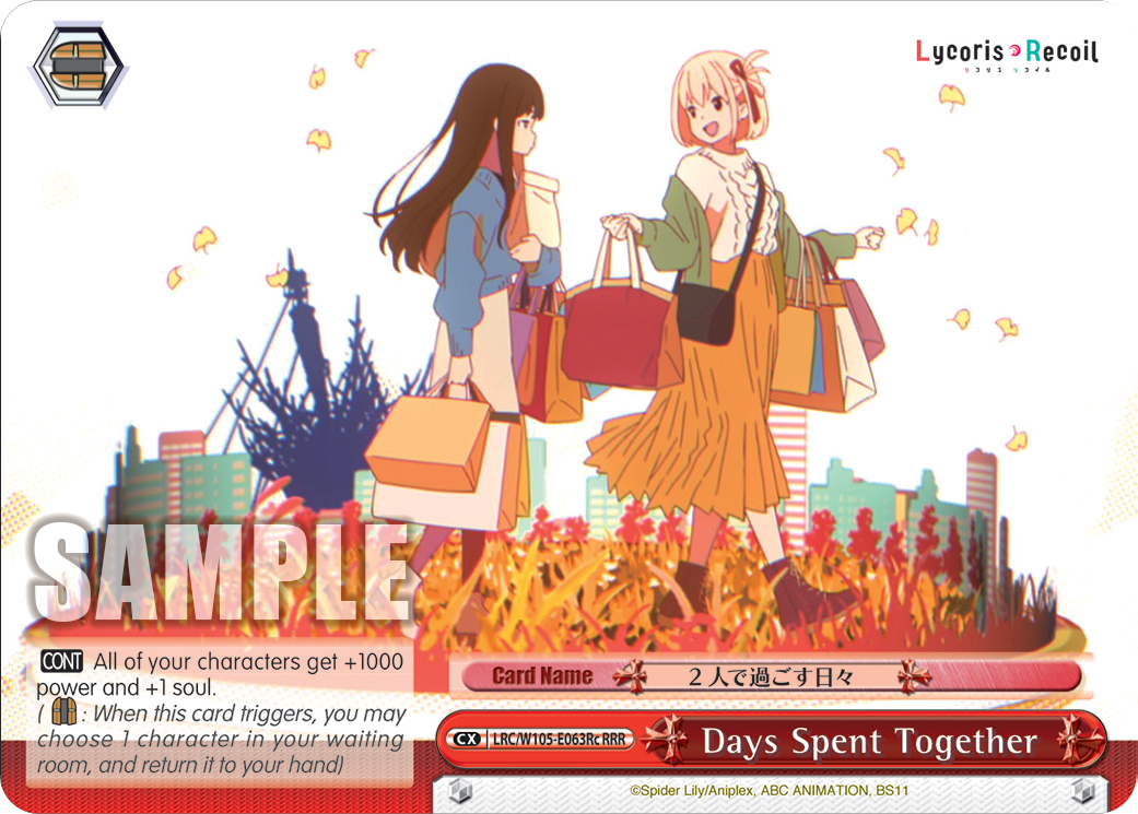 Days Spent Together