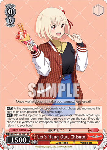 Let's Hang Out, Chisato