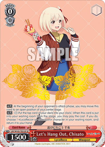 Let's Hang Out, Chisato