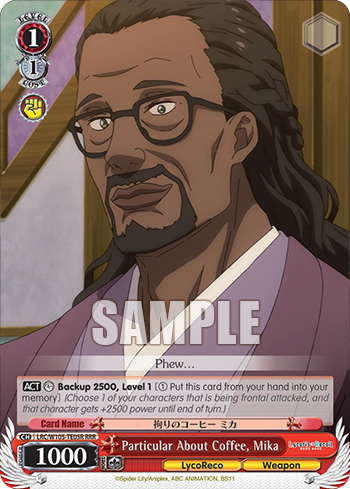 Particular About Coffee, Mika