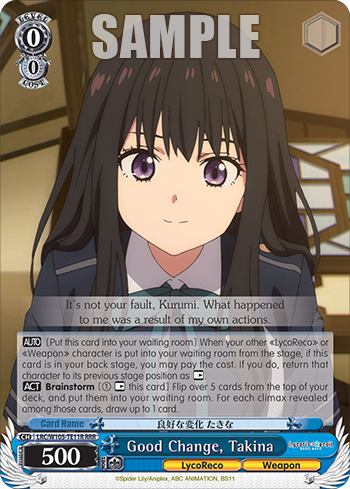 Good Change, Takina