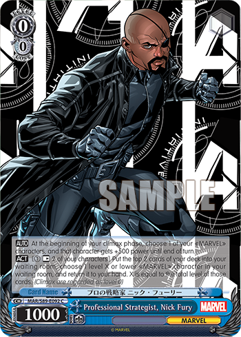 Professional Strategist, Nick Fury