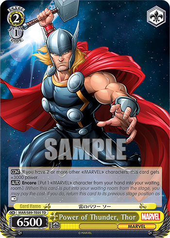 Power of Thunder, Thor