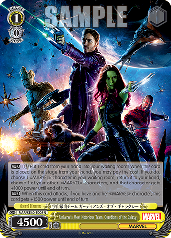 Universe's Most Notorious Team, Guardians of the Galaxy