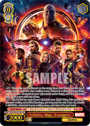 Infinity War, Avengers