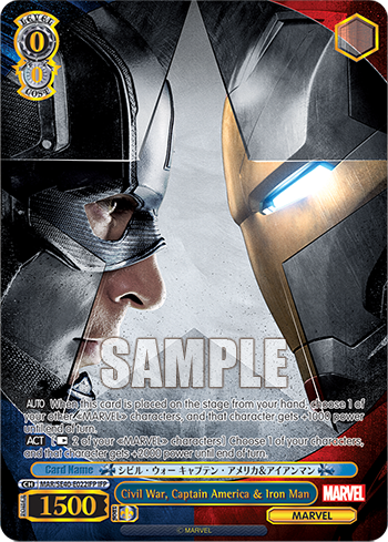 Civil War, Captain America & Iron Man