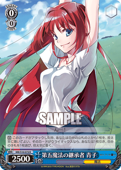 第五魔法の継承者 青子