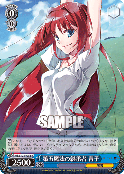 第五魔法の継承者 青子